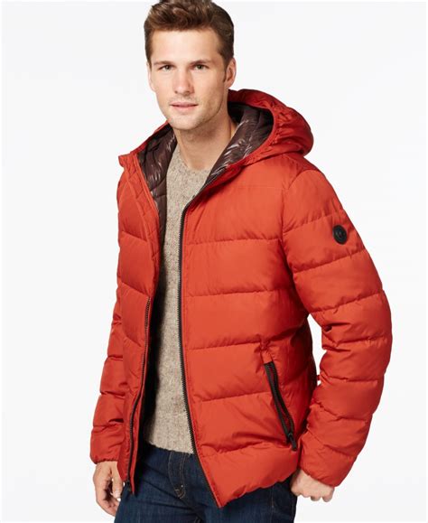 michael kors insulated jacket men|Michael Kors down jacket men's.